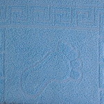 Едноцветна памучна хавлиена кърпа 50/70 Стъпки 